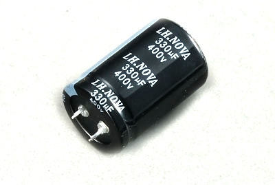 Welding pin type aluminum electrolytic capacitor
